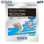 ゴーセン GOSEN テニスガット・ストリング    TECFLOW 16L テックフロー ナチュラル TS633NA