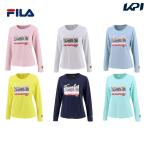 フィラ FILA テニスウェア レディース ロングスリーブグラフィックTシャツ