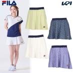 フィラ FILA テニスウェア レディース   スコート VL2930 2024FW