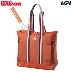 『即日出荷』ウイルソン Wilson テニスバッグ・ケース  ROLAND GARROS TOTE CLAY ローランギャロス トートバッグ クレー 2本入 WR8026501001