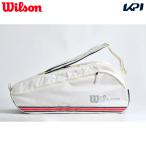  Wilson Wilson теннис сумка * кейс TEAM J 6PK WHITE команда J белый WR8050201001