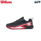『即日出荷』ウイルソン Wilson テニスシューズ メンズ   RUSH PRO 4.5 Black/Rd/Wh ラッシュプロ 4.5 オールコート WRS334330U