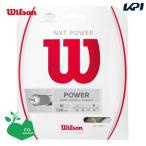 [ почтовая отправка рейс бесплатная доставка ][SDGs Project ]Wilson Wilson [NXT POWER 16 WRZ941600] бейсбол теннис -тактный кольцо струна 