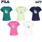 フィラ FILA テニスウェア レディース   グラフィックTシャツ CZ6SGW018 2026SS 2月上旬発売予定※予約