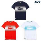 ラコステ LACOSTE テニスウェア メンズ ROLAND GARROS グラーデーションワニロゴTシャツ TH3616L 2020FW  『即日出荷』