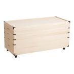 桐キャスター付き衣装箱 4段 桐衣装