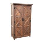  Old Country style держатель 160 темно-коричневый шкаф из дерева шкаф из дерева место хранения наружный 4 уровень высокий модный симпатичный симпатичный Северная Европа натуральный бесплатная доставка 