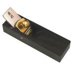 角利産業 細工用黒檀豆鉋 No.3 内丸 中 41652
