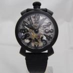 GaGa MILANO ガガミラノ マヌアーレ　48mm スケルトン 5312.01