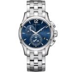 ハミルトン Hamilton ジャズマスター クロノクォーツ メンズ ブレス ブルー 42mm H32612141