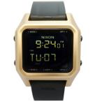 NIXON ニクソン STAPLE ステイプル リサイクル海洋プラスチック素材 Black/Gold メンズ クオーツ デジタル 38mmA1309-010-00