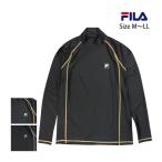ショッピングラッシュガード メンズ ラッシュガード メンズ 長袖 フィラ FILA 水着 UVカット 日焼け防止 紫外線対策 水陸両用 M L LL