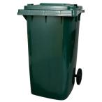ダルトン(Dulton) プラスチック トラッシュカン ゴミ箱 ふた付き 大型 屋外 240L グリーン PT240GN