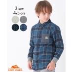 クリフメイヤー キッズ KRIFF MAYER KIDS 子供服 長袖 卒業式 入学式 羽織 秋 冬 通学 小学生 中学生 2023FW 微起毛 ハッピーシャツ