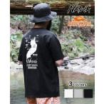 ナンガ クリフメイヤー KRIFF MAYER Tシャツ 半袖 メンズ ユニセックス バックプリント オーバーサイズ ブランドロゴ 夏 NANGAコラボT 琵琶湖