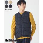 クリフメイヤー KRIFF MAYER メンズ ダウンベスト インナーダウン ノーカラー パッカブル アウトドア イスカ コラボ ISUKA AirDryght ベスト