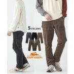 クリフメイヤー KRIFF MAYER メンズ イージーパンツ ボトムス ロングパンツ テーパード ワーク ウエストゴム コーデュロイベイカーペインターパンツ
