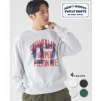 クリフメイヤー KRIFF MAYER メンズ ユニセックス スウェット ピグメント染め 裏起毛 裏微起毛 コットン100 アメカジ ヘビーウェイト 加工クルー 07