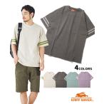 クリフメイヤー KRIFF MAYER メンズ ユニセックス 半袖 Tシャツ 綿100 2025SS ピグメント フットボール T