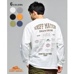 クリフメイヤー KRIFF MAYER メンズ ユニセックス 長袖 Tシャツ バックプリント 綿100 2025FW 外遊び イラスト ロンT ロゴ