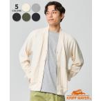  Cliff me year KRIFF MAYER мужской унисекс кардиган длинный рукав перо ткань V шея one отметка одноцветный casual American Casual весна осень соты вафля V кардиган 