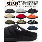 SUBU PERMANENT スブ サンダル メンズ レディース サンダル スリッポン スリッパ ルームシューズ 室内履き 温か中綿入り 防寒