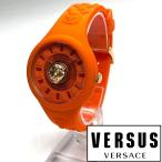 ★海外限定品! シンプルな美しさ! ヴェルサス ヴェルサーチ Versus Versace レディース 腕時計 クォーツ ラバー 高級ブランド 新品