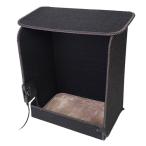 ショッピングパネルヒーター サンコー 消臭マット付き6面大型パネルヒーター 足のニオイが気にならない 仕事中の足元の冷え対策に PNLH25HBK