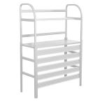 谷村実業 エアコン室外機カバー(棚付き) アルミ製 幅90×奥行38×高さ131cm 重量6.7kg ホワイト TAN-950-WH