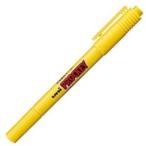 (業務用30セット) 三菱鉛筆 水性ペン/プロッキーツイン 〔細字/極細〕 水性顔料インク PM-120T.2 黄