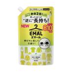 (まとめ) 花王 エマールリフレッシュグリーンの香り つめかえ用 810mL 1個 〔×2セット〕