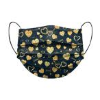 2023 国内検品  バレンタインマスク バレンタイン10枚 入り 不織布 柄マスク 可愛いマスク3層構造 使い捨てマスク ハート柄マスク （22310）