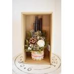 NYナチュラルミニ門松S　ＮＹ253-B　ナチュラル　お正月　門松　ガーデニング雑貨　ナチュラルガーデン　ディスプレイ　