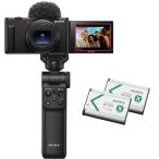 ショッピングバリ SONY（ソニー） レンズ一体型Vlogカメラ 『VLOGCAM ZV-1 II』シューティンググリップキット ZV-1M2G B