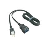 ショッピング延長コード Panasonic（パナソニック） 延長コード（２ｍ） WHA4912BP