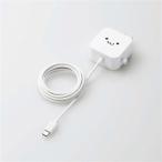  Elecom AC зарядное устройство (2.4A/C кабель в одном корпусе /1.5m) MPA-ACC20WF