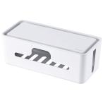  Elecom подставка имеется ящик для кабелей маленький EKC-BOX003WH