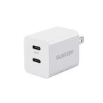 エレコム USB Type-C 充電器 PD 対応 最大出力20W タイプC ×2 MPA-ACCP35WH