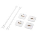 エレコム 耐震 ゴムベルト 家具 転倒防