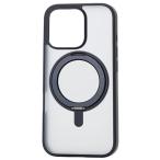  Elecom iPhone 16 Pro hybrid кейс MAGKEEP подставка PM-A24CMAGSTBK