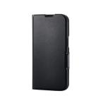  Elecom iPhone 16e soft кожанный кейс тонкий магнит есть PM-A25SPLFUBK