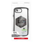  Elecom iPhone 16e TOUGH SLIM LITE кейс рама цвет задняя сторона стекло metal стикер есть PM-A25STSLFCGBK