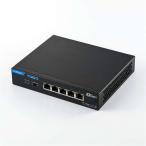 エレコム 10Gマルチギガ対応5ポートスイッチ(金属筐体 ACアダプター) EHC-X05MA-HB