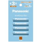 ショッピングエネループ Panasonic（パナソニック） エネループライト　単3形 4本パック(お手軽モデル) BK-3LCD/4H