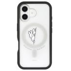 グルマンディーズ ミッフィー iPhone16 MagSafe 対応 プランプフレームケース MF-544A