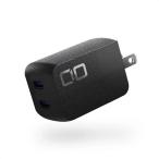 CIO 45W 2 порт GaN быстрое зарядное устройство NovaPort DUOII CIO-G45W2C-N2-BK