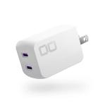 CIO 45W 2 порт GaN быстрое зарядное устройство NovaPort DUOII CIO-G45W2C-N2-WH