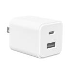  качество Trust Japan 2 порт AC зарядное устройство USB-A+Type-C QU-0204WH белый 
