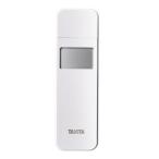 ショッピングアルコールチェッカー タニタ アルコールチェッカー（スライドキャップ）単４アルカリｘ２付 EA-100E-WH