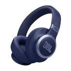 ショッピングLIVE JBL ワイヤレスハイブリットノイズキャンセリングオーバーイヤーヘッドホン　Live 770NC JBLLIVE770NCBLU